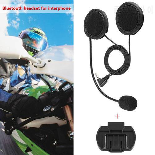 Headset Headphone Microphone For V4/V6 Motorcycle Helmet Intercom Car-Styling Accessories
