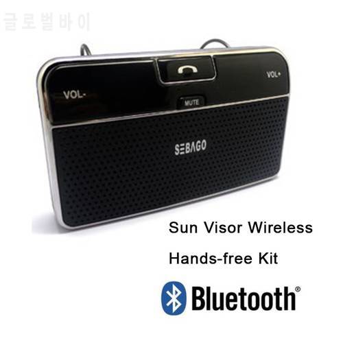 Car Sunvisor Bluetooth hands-free system headset Wireless speaker auto interior bluetooth car kit