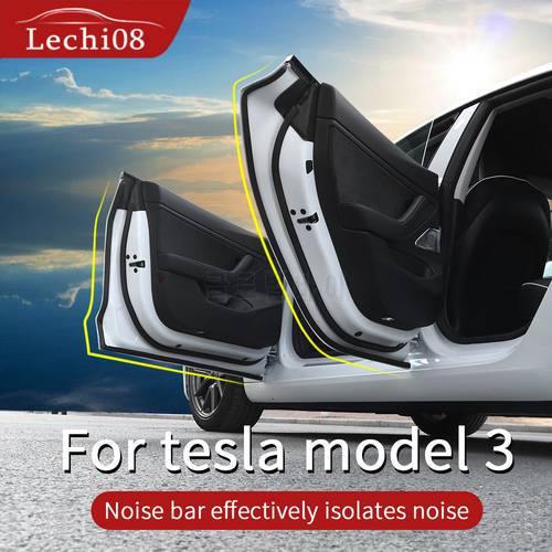 Sound insulation strip for Tesla model 3 accessories/car 2016-2021 accessories model 3 tesla three tesla model 3 model3
