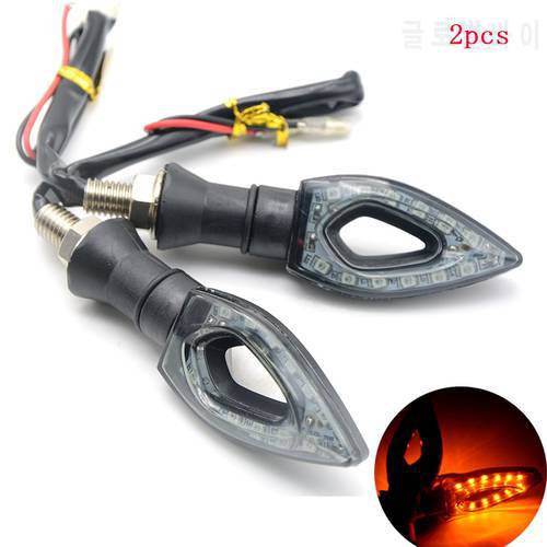 for High quality 1 pair of Universal LED Motorcycle Turn Signal Indicators Lights/lamp Easy to install for bmw yamaha hinda