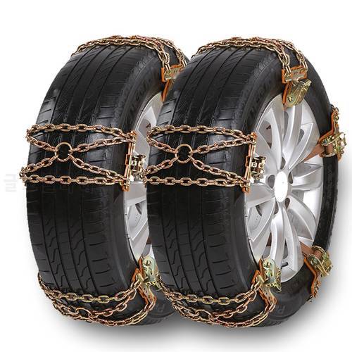 Car suv wheel tire tire snow ice chain with winter skid car off-road vehicle wheel chain mud road safety