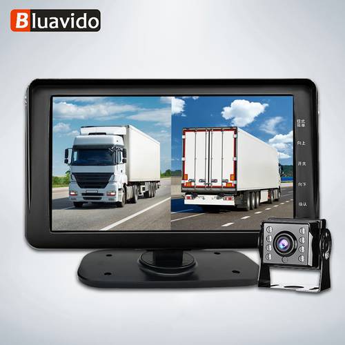 Bluavido FHD 1080P High Definition Truck Car DVR Monitor 7