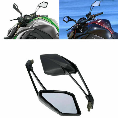 Motorcycle Rear View Mirrors For Kawasaki Z1000 Z 1000 2014-2021 2016 2015 Black L&R