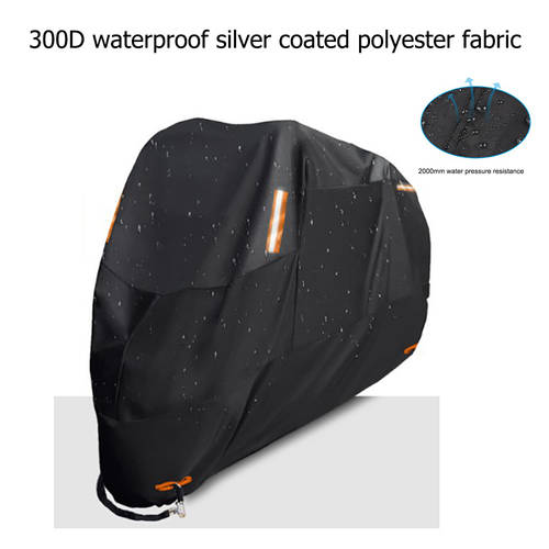 Motorcycle Cover M L XL 2XL 3XL 4XL Universal Outdoor Uv Protector Waterproof Bike Rain Dustproof Motor Scooter Cover 300D