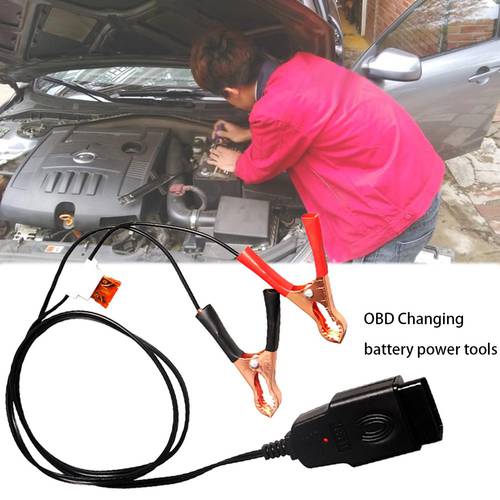 Automotive Car Computer Power-off Memory OBD Changing Battery ECU Emergency Power Tools Change Battery Leakage Detection Tool