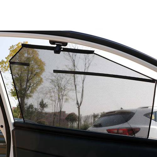 Curtains car Automatic Lifting Sunscreen Insulation Telescopic Curtains Special Sun Shade front Rear Side Window Anti-UV Auto