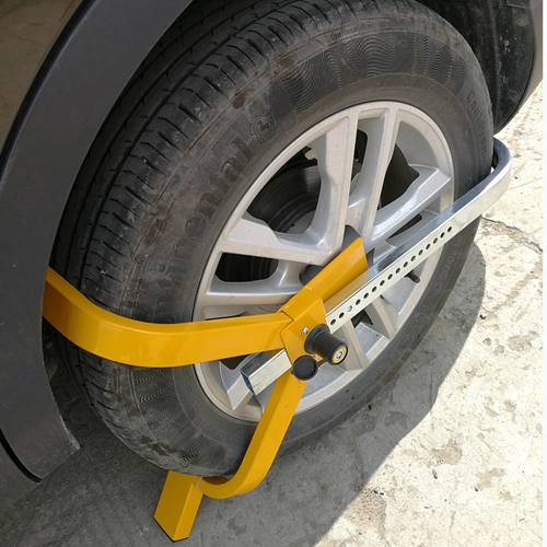 Car Lock Tire Claw Parking Locks Anti Theft Wheel Lock Clamp Boot Pickup Truck RV Boat Trailer Fit R13 R14 R15