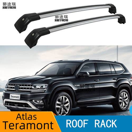 roof rack rail (cross beam) for VOLKWAGEN Atlas TERAMONT 2016-2022 thicken aluminum alloy, quality,hot sale in China
