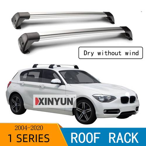 For BMW 1 Series Coupe 2004-2020 F20 E87 E81 E82 4 DOOR Serultra quiet truck roof rack bar car special aluminum alloy belt