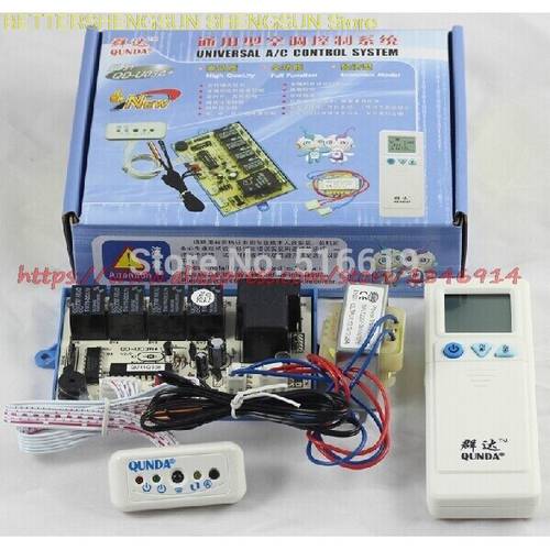 QD-U03A+ Hanging air conditioner general computer board / double probe / heating / air conditioning control board