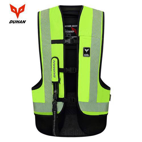 DUHAN Motorcycle Vest Airbag Motorcycle Vest Air Bag System Protective Gear Reflective Motorbike Airbag Moto Vest