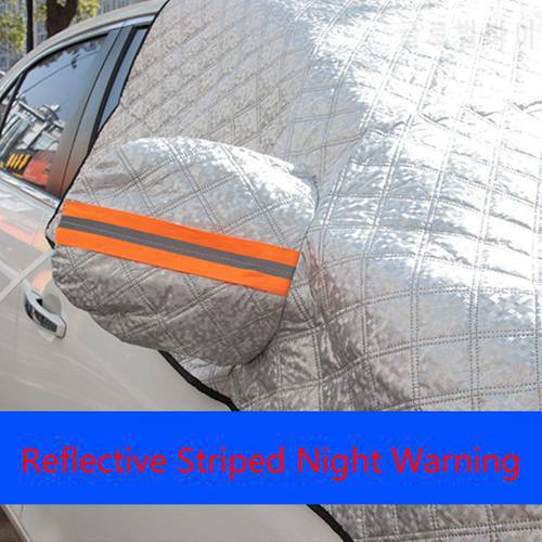 124B Car Windscreen Cover Snow Frost Ice Windshield Winter Sun Shade Dust Waterproof Protector Shield Front Windscreen Cover