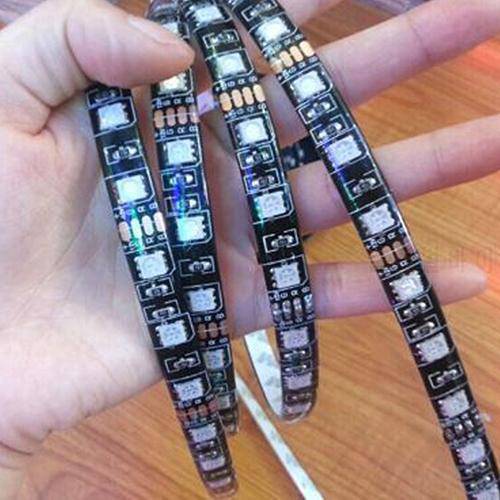 The New Universal Flexible LED Waterproof Strips 12V 5050 Bright Lights for Cars Trucks Boat Motorcycle Decorative