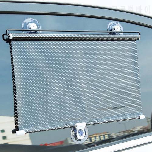 Car Sun Visor Shade Cover Curtain Front Rear Side Window Sunshades PVC Auto Anti-UV Protection Car Assessoires Interior