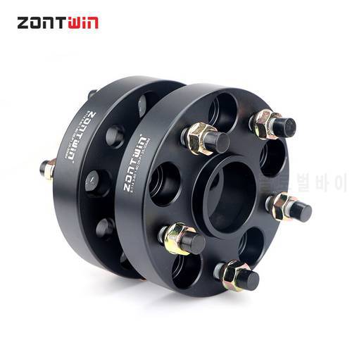 2Pieces 15/20/25/30/35/40mm Wheel spacers Conversion adapters for PCD 5x100 to 5x108 5x112 5x114.3 5x120 5x139.7
