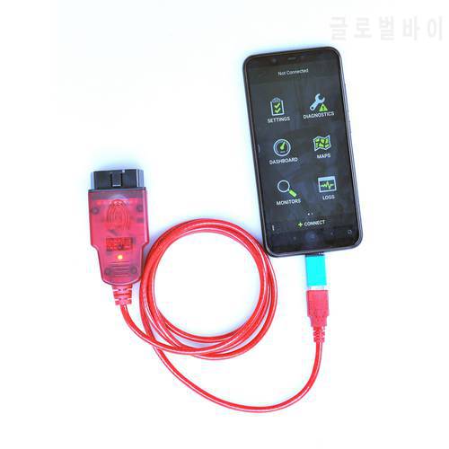 OBDLink SX USB 425801 Diagnostic Interface & OBDWiz Software for Windows Android Laptop Smart Phone