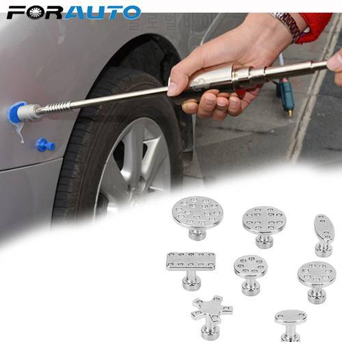 FORAUTO 8 pcs Zinc Alloy Gasket Car dent repair puller Remover Tools Special Suction Cup For Sheet Metal