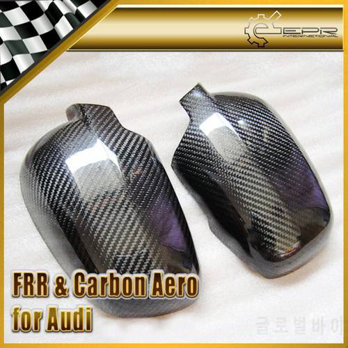 Car-styling For Audi 02-05 A4 B6 Carbon Fiber Side Mirror Cover