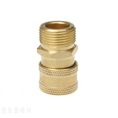 High Pressure Washer Connector M22 Male 1/4