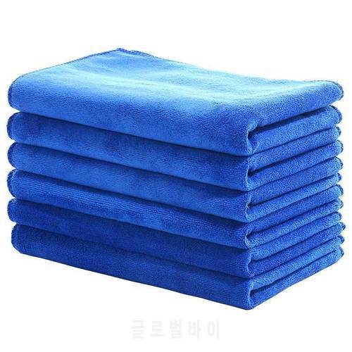 5pcs/2Pcs Microfibre Cleaning Auto Soft Cloth Washing Cloth Towel Duster 25*25cm Car Home Cleaning Micro fiber Towels For bmw