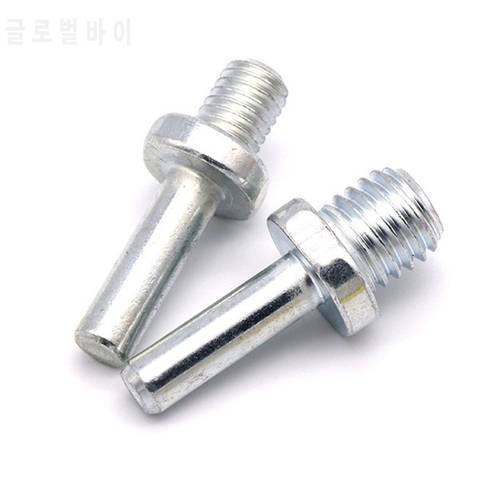 2pcs 10mm/14mm Alloy M10/M14 Screw Spindle Drill Adapter Backing Pad Wire Brush Connecting Rod for Car Polish Wax Foam Sponge