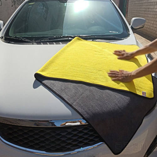 160X60Cm Thick Plush Microfiber Towel Car Wash Accessories Super Absorbent Car Cleaning Detailing Cloth Auto Care Drying Towels