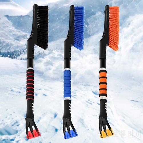 2020 New Car Snow Removal Shovel Retractable Snow Brush Scraping Snow Shovel Glass Frost Winter Ice Scraper Removal Tool