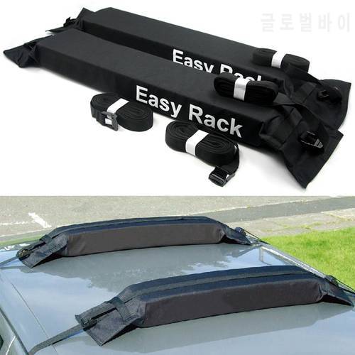 Universal Auto Soft Car Roof Rack Rooftop Luggage Carrier Load 60kg Baggage Easy Fit Removable Car Accessories