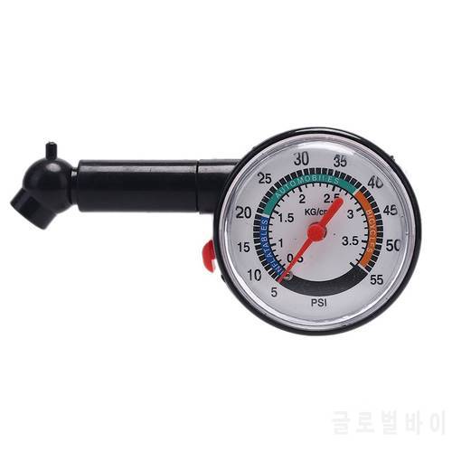 0-50 psi Tire Pressure Gauge Dial Meter wheel air pressure Tester for Auto Motor Car Truck Measure Tester monitoring system