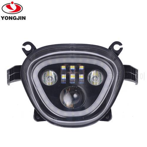 CE Recognized LED Black Headlight wirh halo for Suzuki Boulevard M109R VZR1800 M90 2006-2019