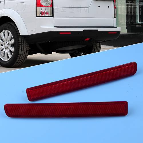 1 Pair XFF500020 XFF500030 Rear Bumper Brake Light Reflector Tail Stop Lamp Cover Fit for Land Rover LR3 LR4 Range Rover Sport