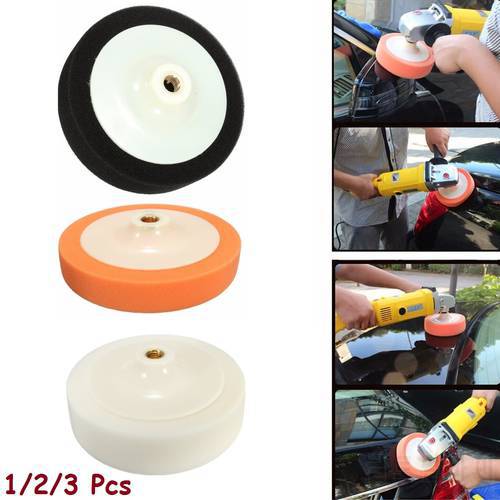 6 Inch M14 150mm x45mm Polishing Head Pad Mop Sponges Thread Compounding Buffing Different Colors