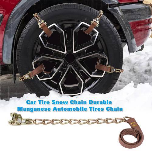 10pcs 8pcs Automatic Tightening Car Tire Snow Chain Winter Manganese Steel Tires Snow Chain For Jeep Renegade Spikes For Tire