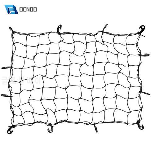 BENOO 3&39x 4&39 Heavy Duty Bungee Cargo Net Grid Mesh Roof Rack Net Interior Ceiling Cargo for Pickup Truck Bed and SUV Roof Travel