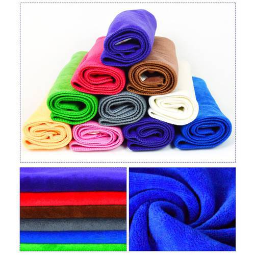 30x30 Extra Soft Car Super Absorbent Car Wash Microfiber Towel Car Cleaning Drying Cloth Hemming Car Care Cloth Detailing