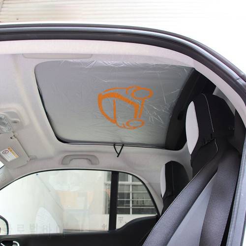 For Mercedes Smart Fortwo Forfour 453 451 Car Sun Shade UV Protection Car Window Sunshade Sunroof Sunshade Styling Accessories