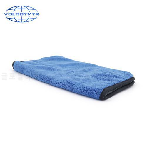 Microfiber Car Drying Towels 780GSM BLUE 30*40CM for Car Body and Interior Cleaning Carclean Auto Towel Glass Cleaner Microfiber