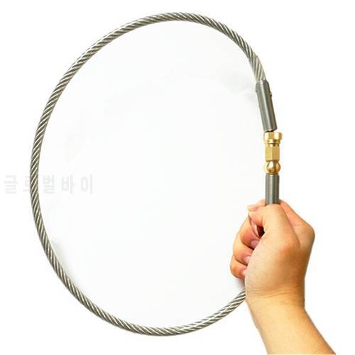 Portable Wire Whip Waist-wrapped Self-defense Quick Insertion Flexible Concealed Tactical Whip Car Window Breaker