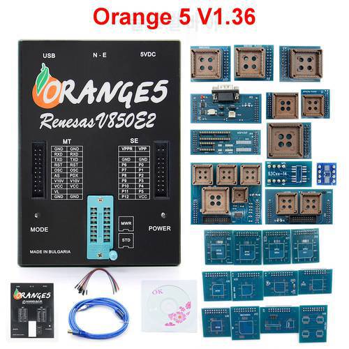 2021 new with full Adapters OEM Orange5 V1.36 Programmer Orange 5 Programmer With Full Packet Hardware + Additional Software