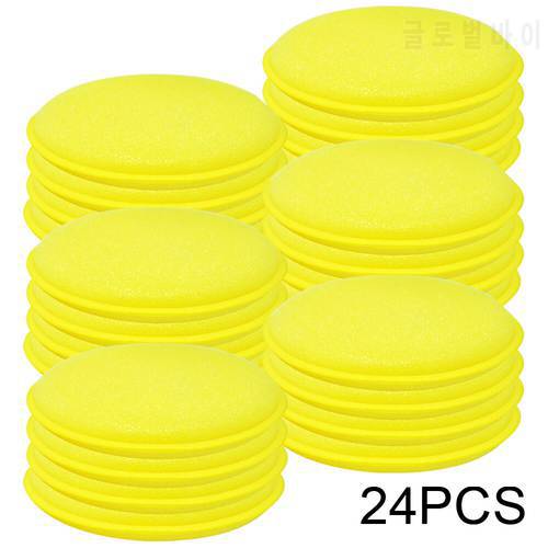 Car Foam Sponge Wax Applicator Cleaning Detailing Pads Wax Soft Sponge Cleaning Accessories Dust Remove Auto Care Polishing Pad