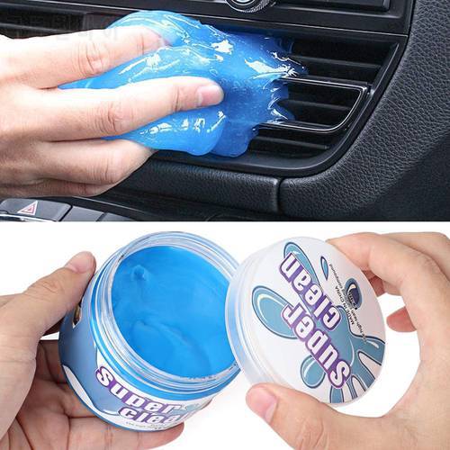 200g Car Interior Air Vent Dashboard Cleaning Glue Slime Dust Remover Gel Care Home Computer Keyboard Gap Corner Cleaner Mud Can