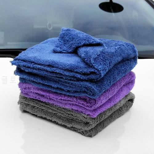 350GSM Car Wash Microfiber Towel Cleaning Drying Car Polishing Cloth Soft Car Detailing Waxing Towel Car Products Car Cleaning