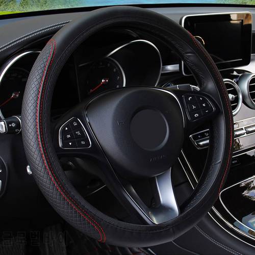 Car Steering Wheel Cover for Mazda 3 6 Mazda 2 CX-5 CX-9 CX-3 MX-5 Car Styling