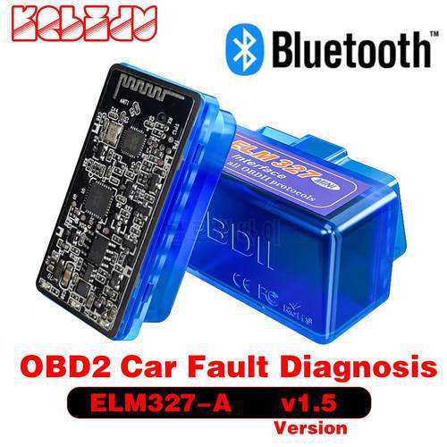 Super Mini ELM327 V1.5 OBD2 Diagnostic Scanner Elm 327 Bluetooth-Compatible/Wifi V2.1 OBDII Adapter Tools