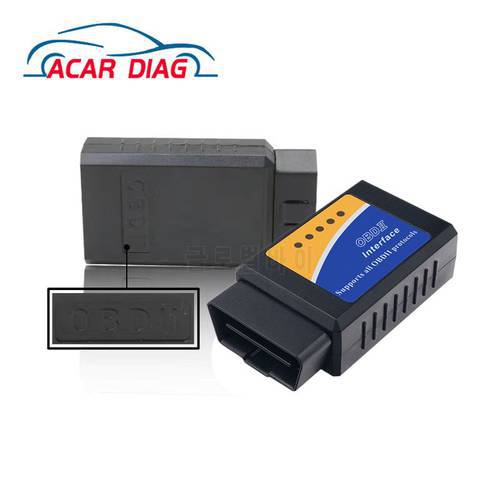 Super Mini Elm327 Bluetooth-compatible OBD2 V1.5 Elm 327 V 1.5 OBD 2 Auto Diagnostic Scanner For OBDII Car Code Reader Tools