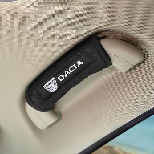 1/2PCS Auto Interior Accessories Car Roof Handle Protection Cover Pull Gloves Stickers Case For Dacia Duster Logan Car Styling