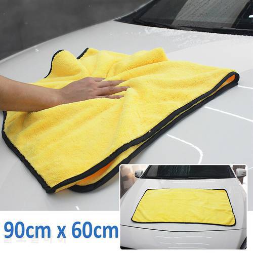 90*60cm Super Absorbent Car Wash Microfiber Towel Car Cleaning Drying Cloth Extra Large Size Drying Towel Car Care Detailing