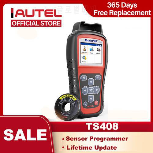 Autel TS408 TPMS Relearn Tool Tire Pressure Monitor Sensor Programing Lifetime Upgraded of TS401