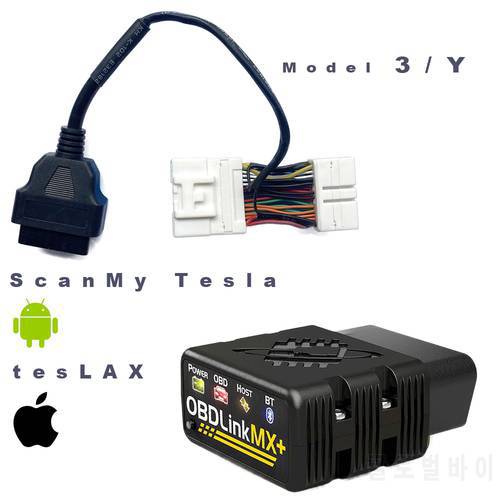 OBDLink MX + OBD2 / EOBD Diagnostic Adapter Interface For Scan My Tesla Model 3/Y And All Protocols