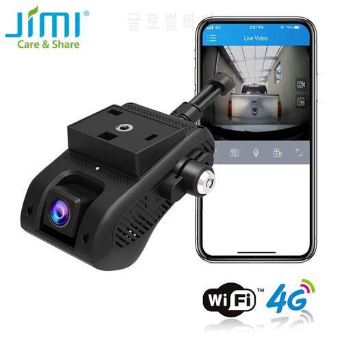 JIMI 4G Car DashCam JC400P UBI GPS Wifi DVR With 2 Live Stream Video Record Cloud Storage Cut-Off Fuel By APP 1080P Tracker Cam
